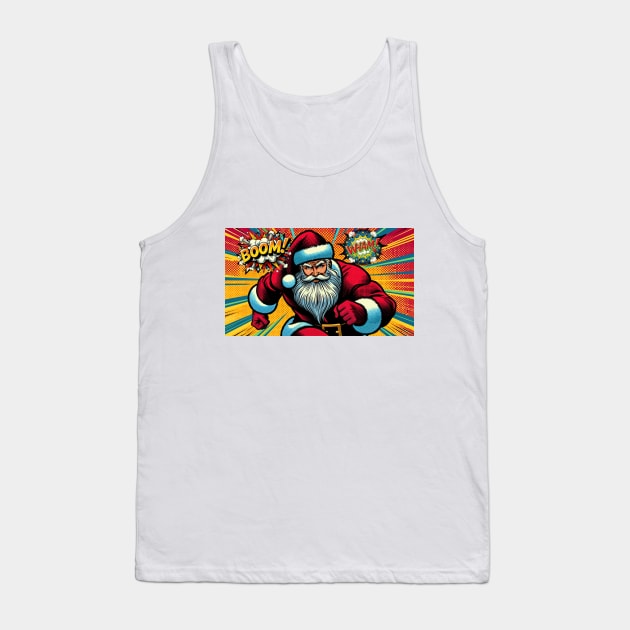 Super Santa Tank Top by TooplesArt